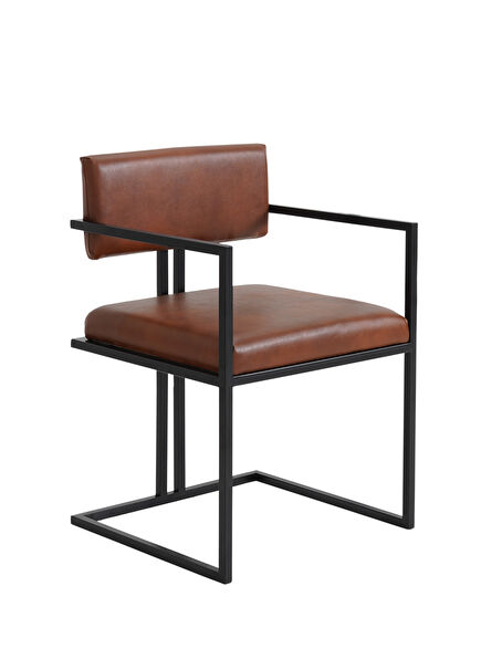 Tush Taba Metal Yemek Odası Sandalyesi