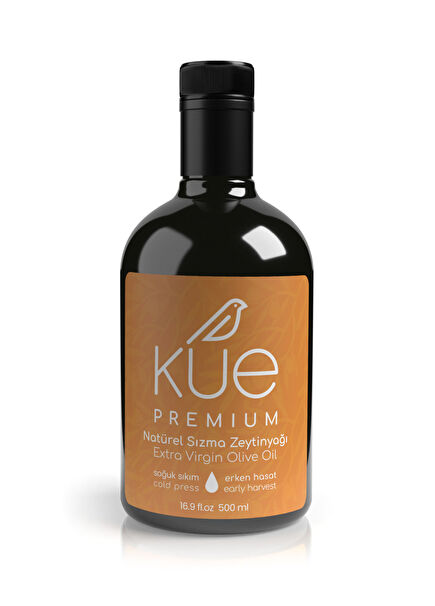 Premium Seri Erken Hasat Soğuk Sıkım Natürel Sızma Zeytinyağı 500 ml