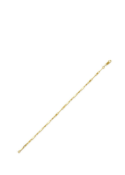 Design Chain 14K Gold Men's Bracelet