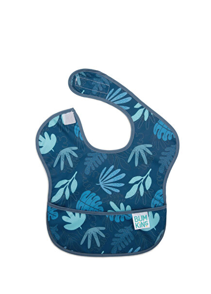 Blue Tropic Superbib Kolsuz Unisex Bebek Mama Önlüğü