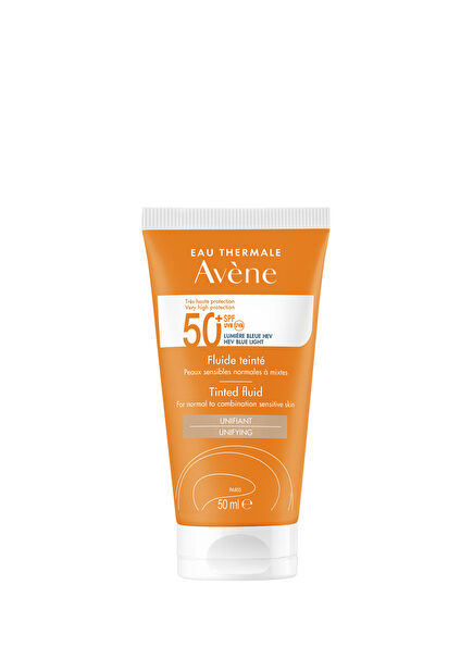 Tinted Fluid Renkli SPF50+ Güneş Kremi 50 ml