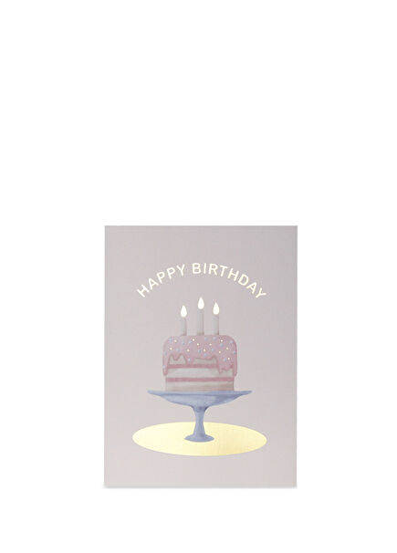 Happy Birthday Cake Tebrik Kartı