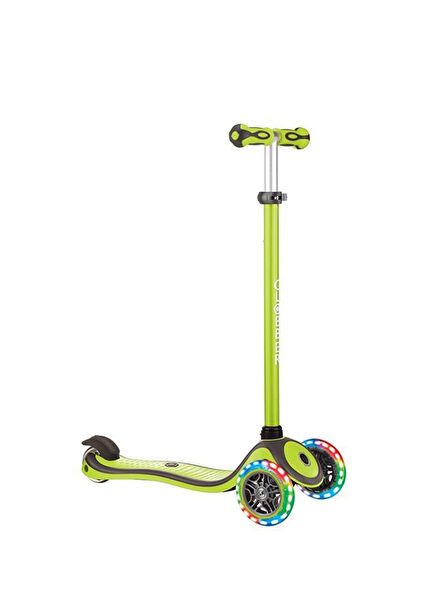 Primo Plus Işıklı Yeşil Unisex Çocuk Scooter