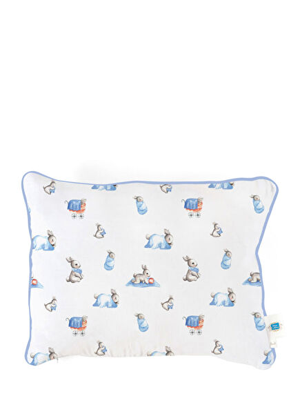 %100 Bébé Lapin Müslin Bebek Yastığı 45x35 cm