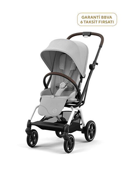 Eezy S Twist+2 Fog Grey Kabin Boy Bebek Arabası 