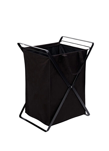Tower Black Laundry Basket and Bag 45 lt