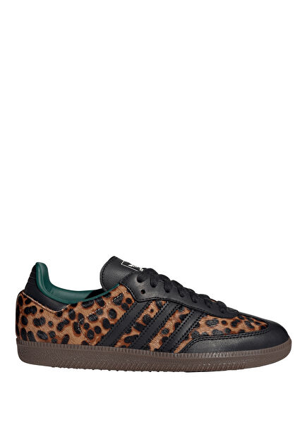 Samba OG Leopar Desenli Erkek Deri Sneaker