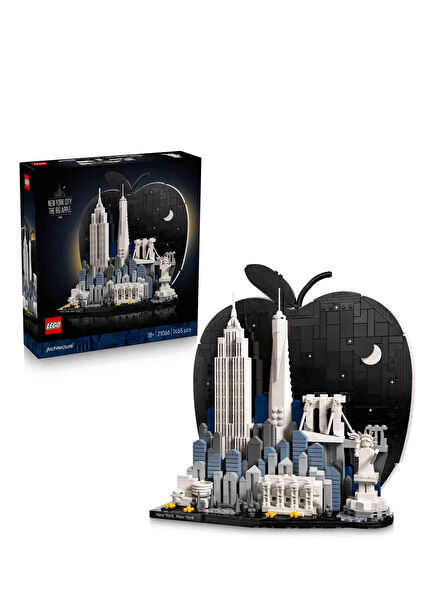 Architecture New York City Big Apple 1465 Piece 18+ Years Building Toy 21066