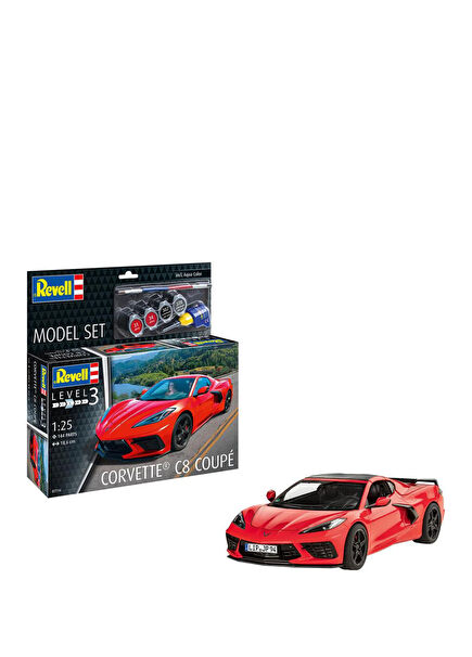 1:25 Corvette C8 Coupe Model Car Model