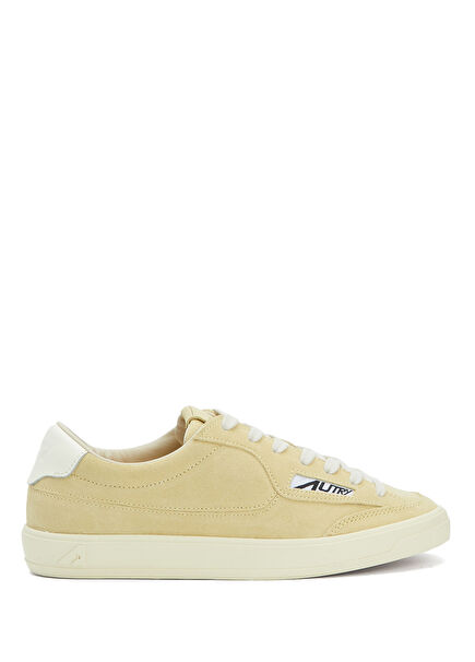 Windscape Bej Kadın Süet Sneaker