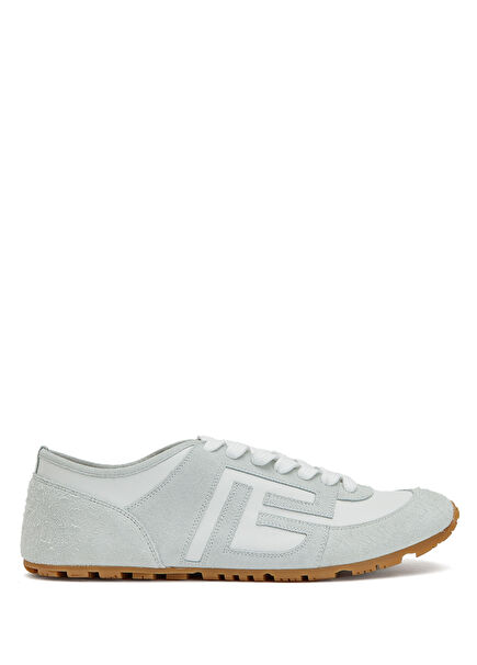 Beyaz Erkek Deri Sneaker