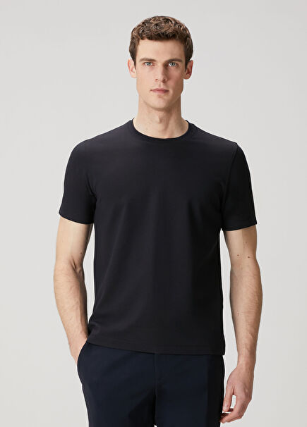 Ryder Siyah Basic T-shirt