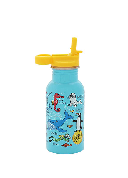 Ocean Straw Stainless Steel Flask 400 Ml
