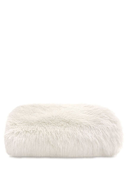 Cream Color Throw Double Blanket 140 x 190 cm