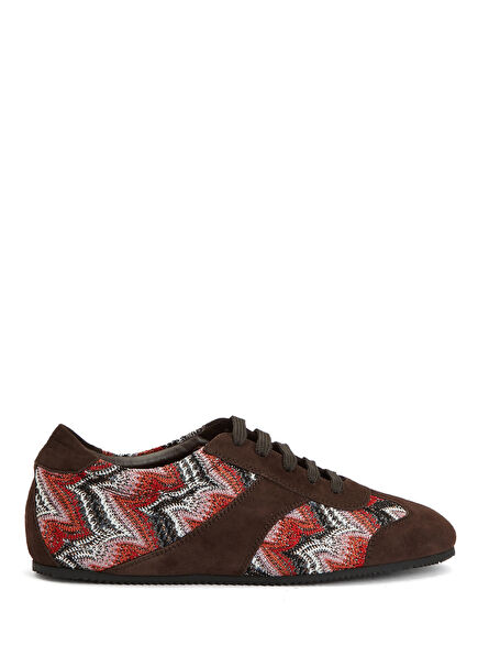 Çok Renkli Desenli Kadın Sneaker