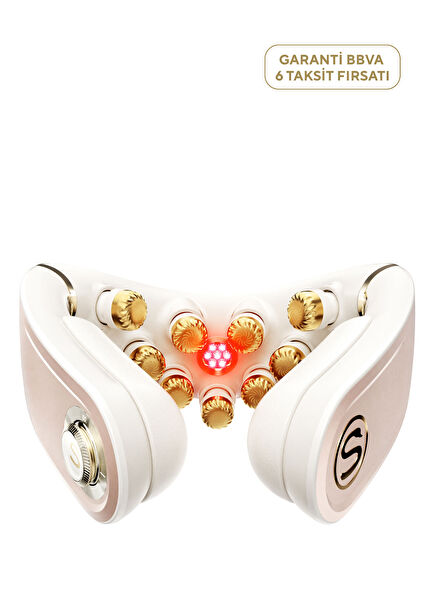 G7 Pro Fold Premium Gold Series TENS-EMS Smart Neck Massager