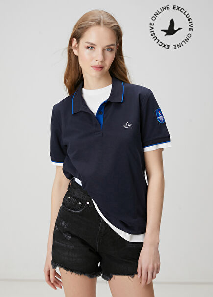 x Anadolu Efes Navy Blue Polo T-Shirt