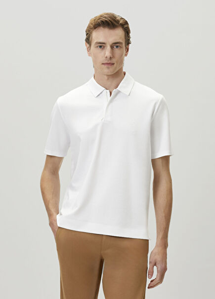 Off-White Rope Detail Slim Fit Polo T-Shirt