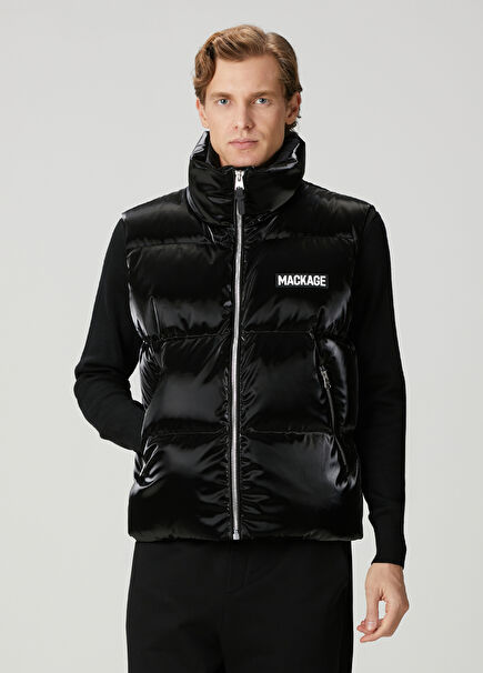 Kane Siyah Puff Yelek