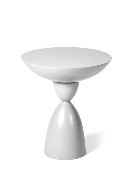 Stone Grey Solid Side Table