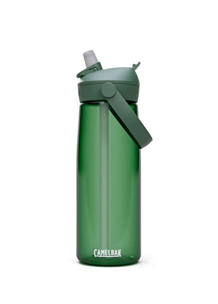 Thrive Flip Green Tritan Flask Drinker with Straw 740 ml