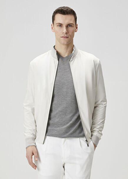 Beyaz Bomber Mont