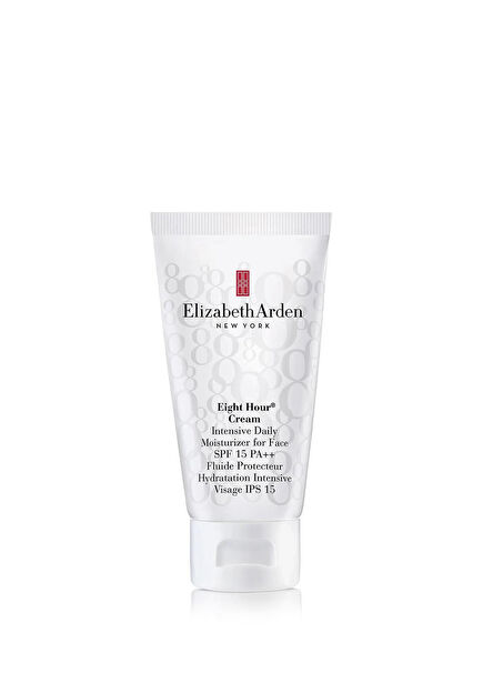 Eight Hour Intensive Daily Moisturizer For Face SPF15 Moisturizing Face Cream 2 x 50 ml