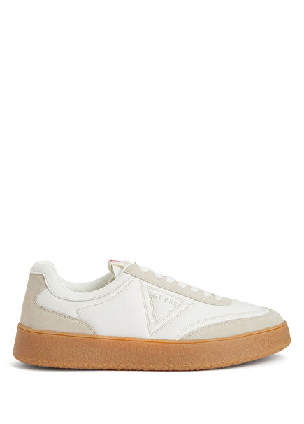 Wimoh Beyaz Erkek Deri Sneaker