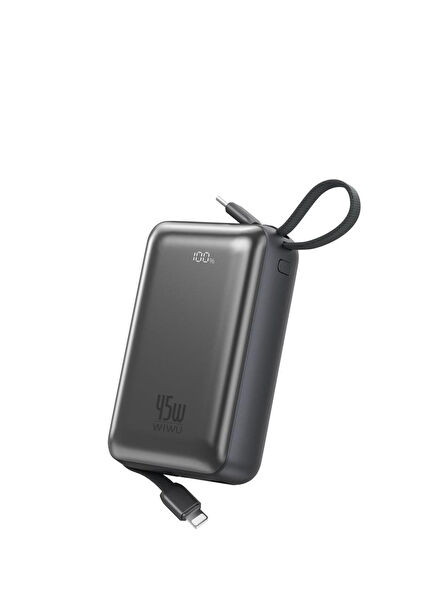 AS-182 Galaxy Pro Max Series 20000mAh 45W PD Built-in Wired Powerbank