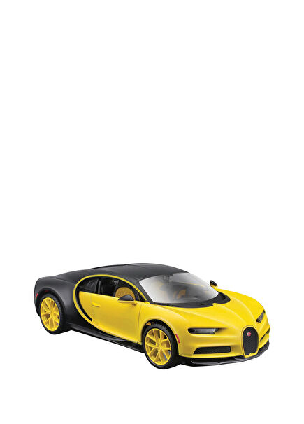 Bugatti Chiron 1/24 Yellow Model Car