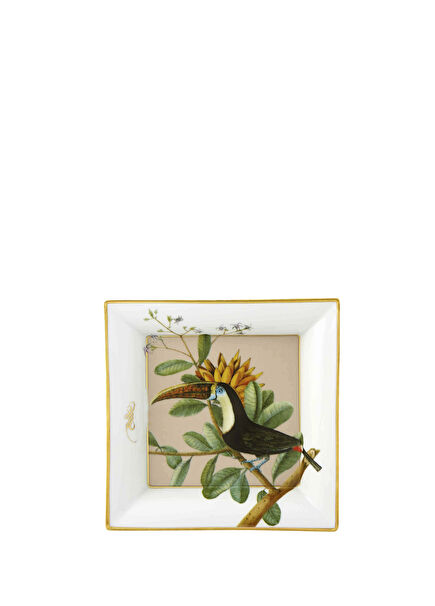 Amazonia Multicolored Porcelain Plate