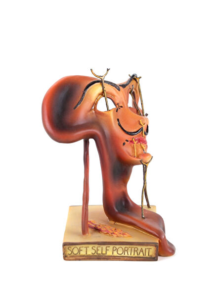 Mouseion Collection Soft Self-Portrait With Fried Bacon Salvador Dali Minyatür Heykel Figür