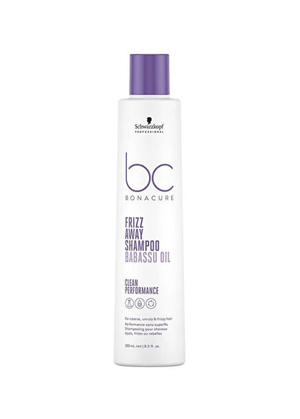 BC Clean Anti-Frizz Shampoo 250 ml