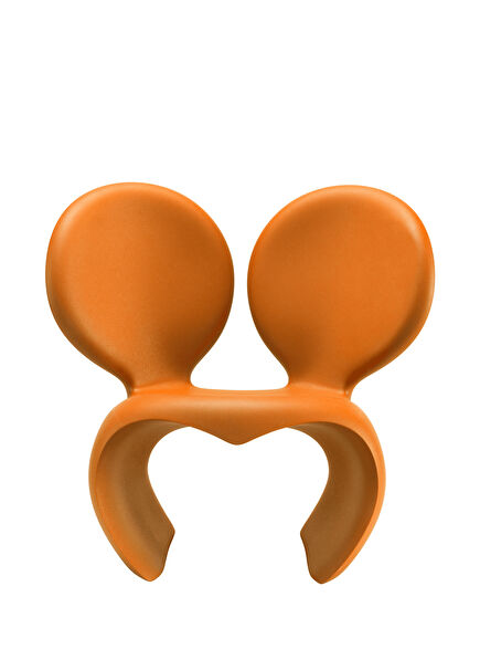 Don't F**K With The Mouse Orange Armchair