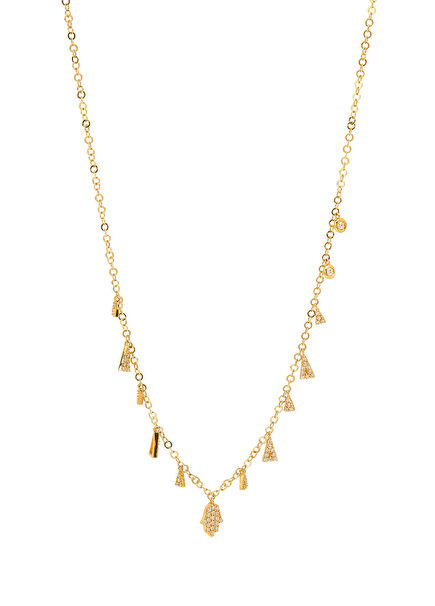 Diamond Women's Gold Necklace