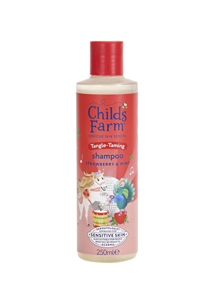 Strawberry and Organic Mint Extract Children's Shampoo 250 ml