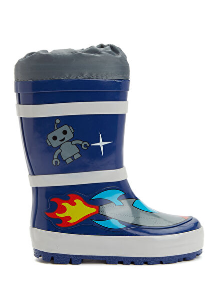 Space Hero Kids Rain Boots