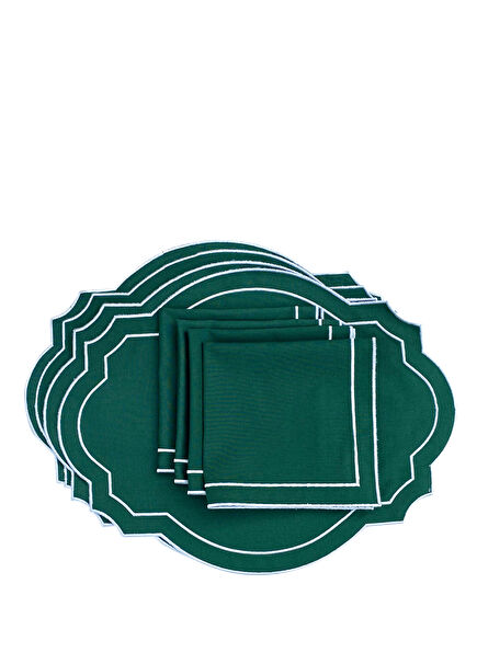 Lisbon Dark Green 2-Piece Set