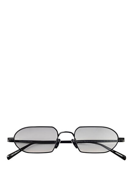 Black Metal Unisex Sunglasses