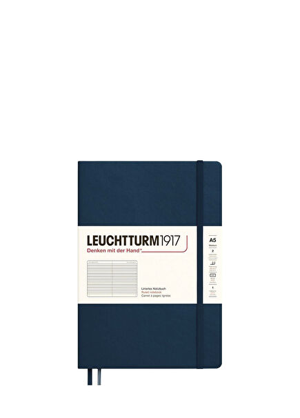 Colors Deep Sea A5 Lined Notebook