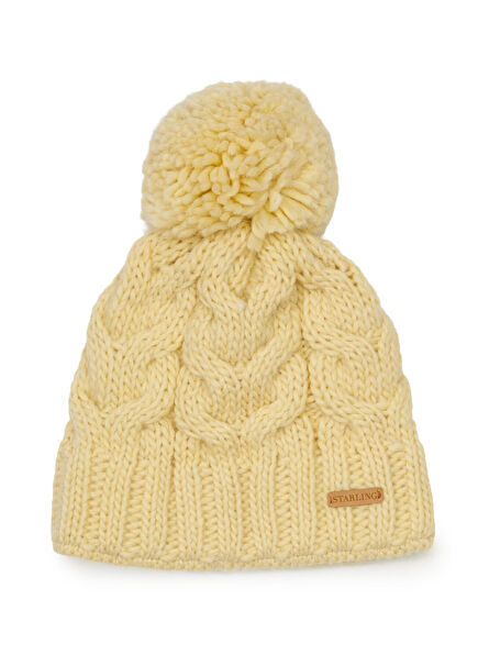Gunia Light Yellow Women's Beanie