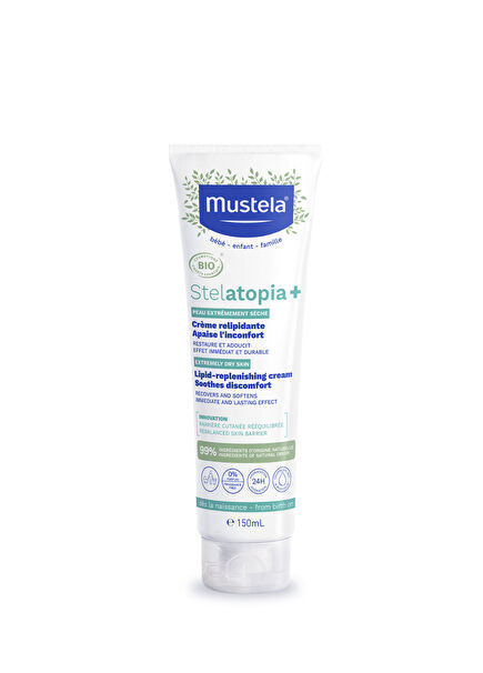 Stelatopia+ Baby Children Adult Moisturizing Cream for Dry and Atopic Skin 150 ml
