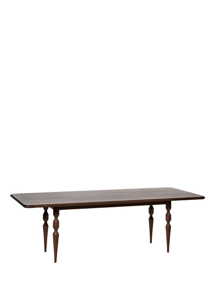 Flora Brown Walnut Dining Table