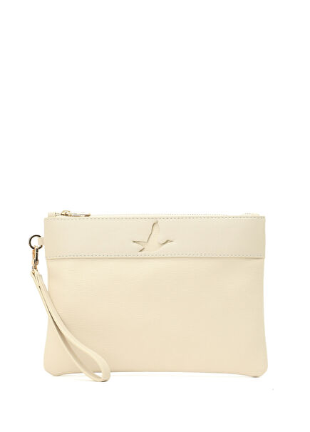 Beige Women's Clutch