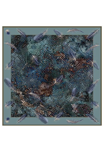 Çok Renkli Kadın Yün Şal