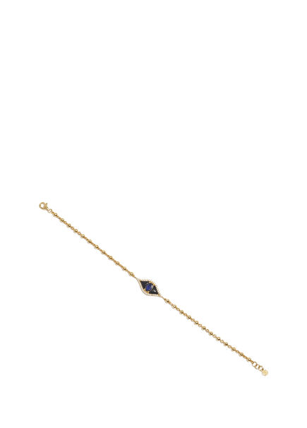 Diamonds Detailed Womens Gold Bracelet