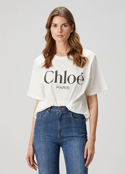 White Logo T-shirt