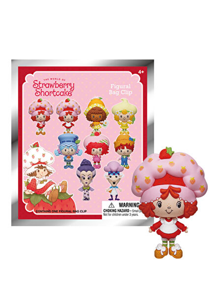 Strawberry Shortcake Surprise Toy Figures with Clips