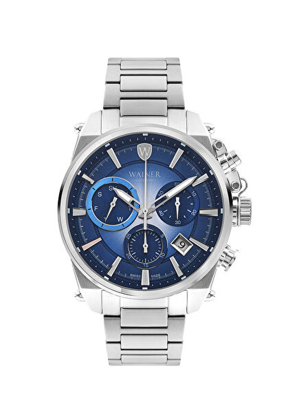 WA.19200-E Grey Steel Men's Wristwatch