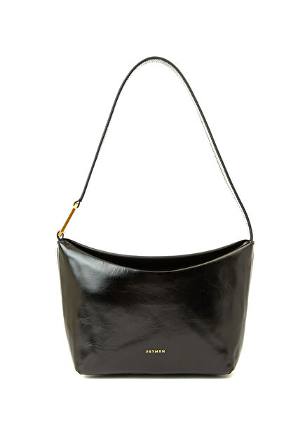 Rabat Medium Siyah Kadın Deri Çanta